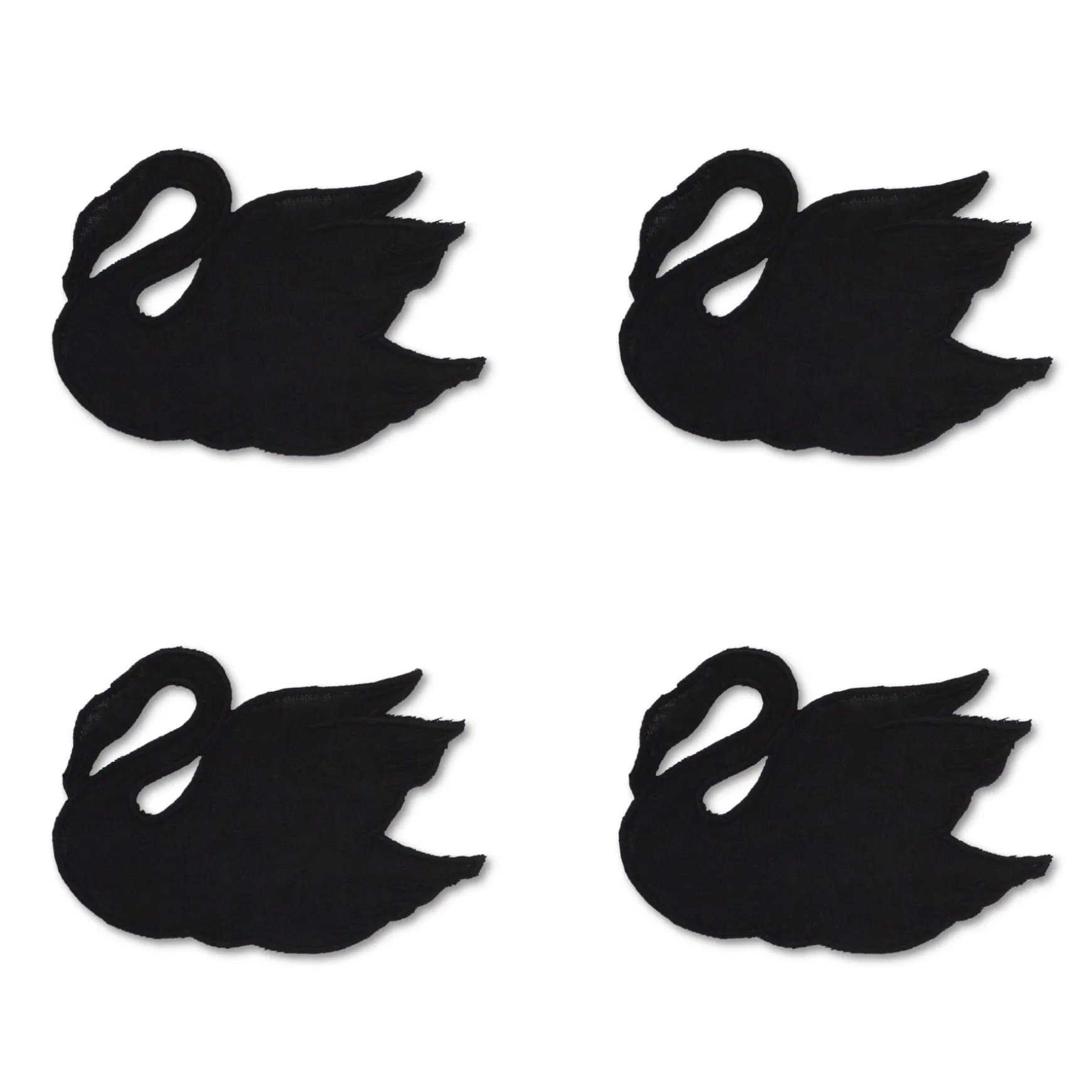 Black Swan Cocktail Napkins (4)