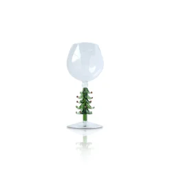 Christmas Stem Glass