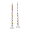 Colored Hydrangea Tapers (2)