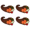 Cornucopia Cocktail Napkins (4)