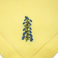 Delphiniums Dinner Napkins (4)