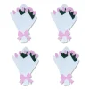 Flower Bouquet Cocktail Napkins (4)