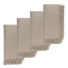 Fringe Dinner Napkins