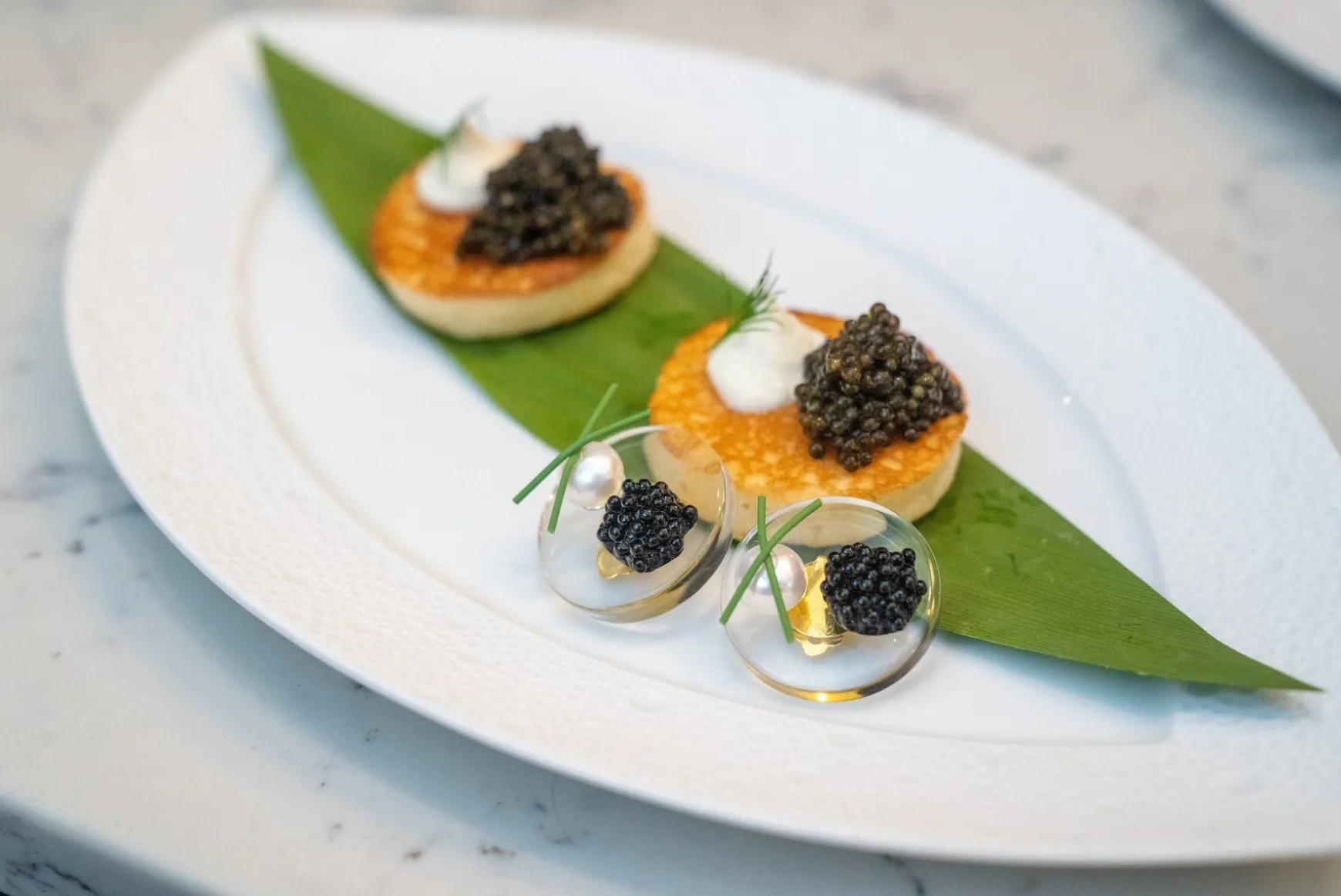 Glass Blini Earrings