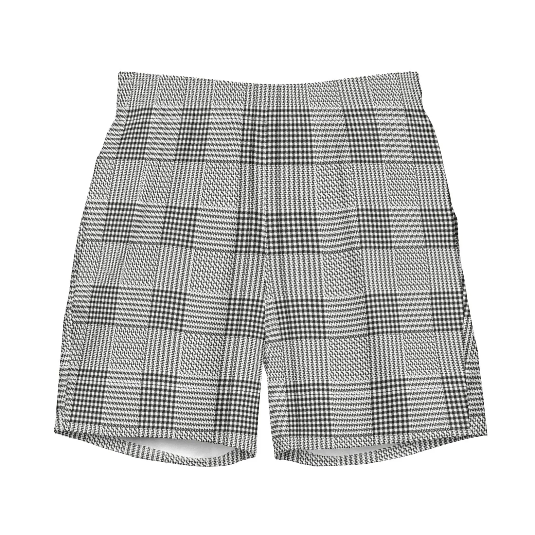 Glen Plaid Swim Trunks