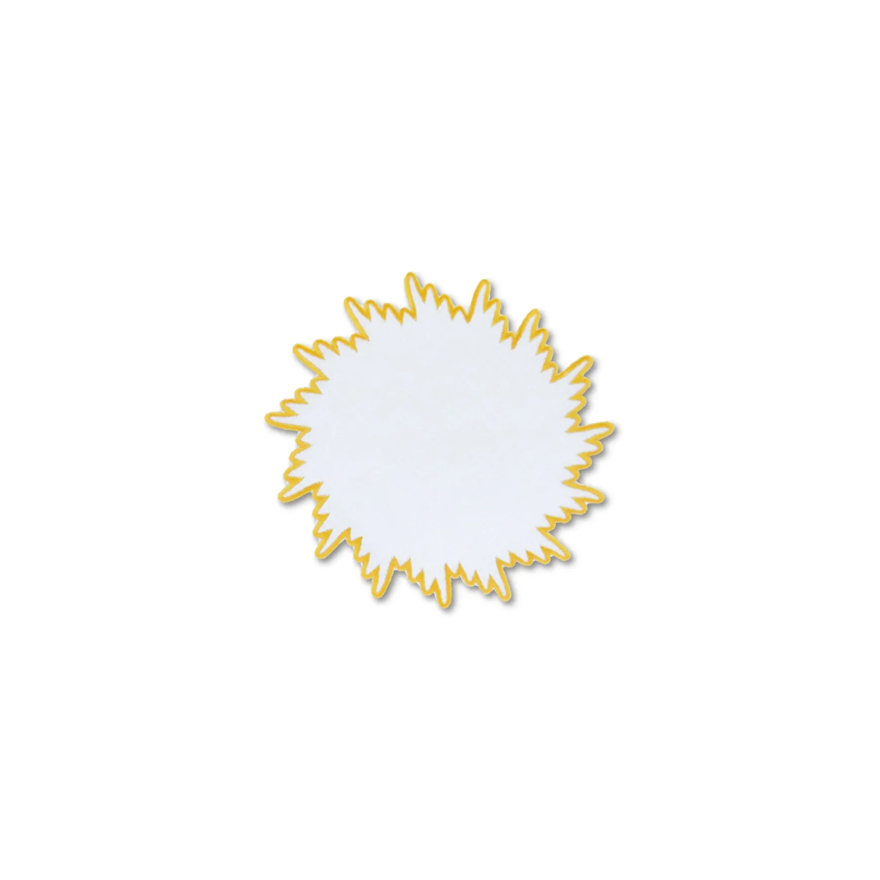 Gold Sunburst Cocktail Napkins (4)