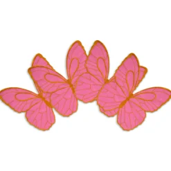 Golden Butterfly Cocktail Napkins (4)