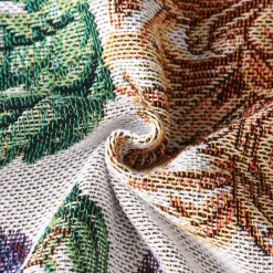 Knitted Flower Blanket