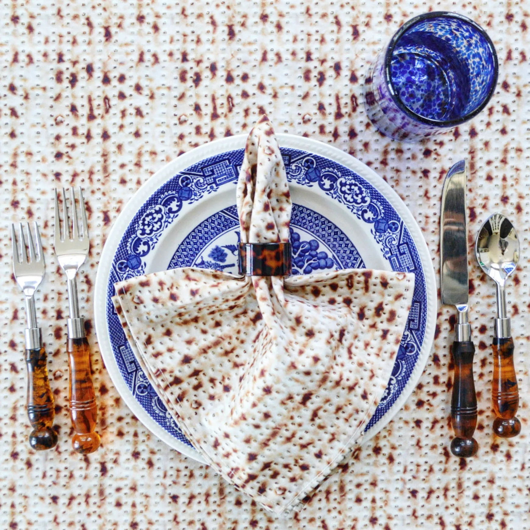 Matzah Dinner Napkins (4)
