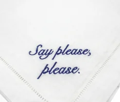 Miss Manners Dinner Napkins (4)