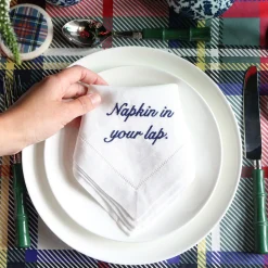 Miss Manners Dinner Napkins (4)
