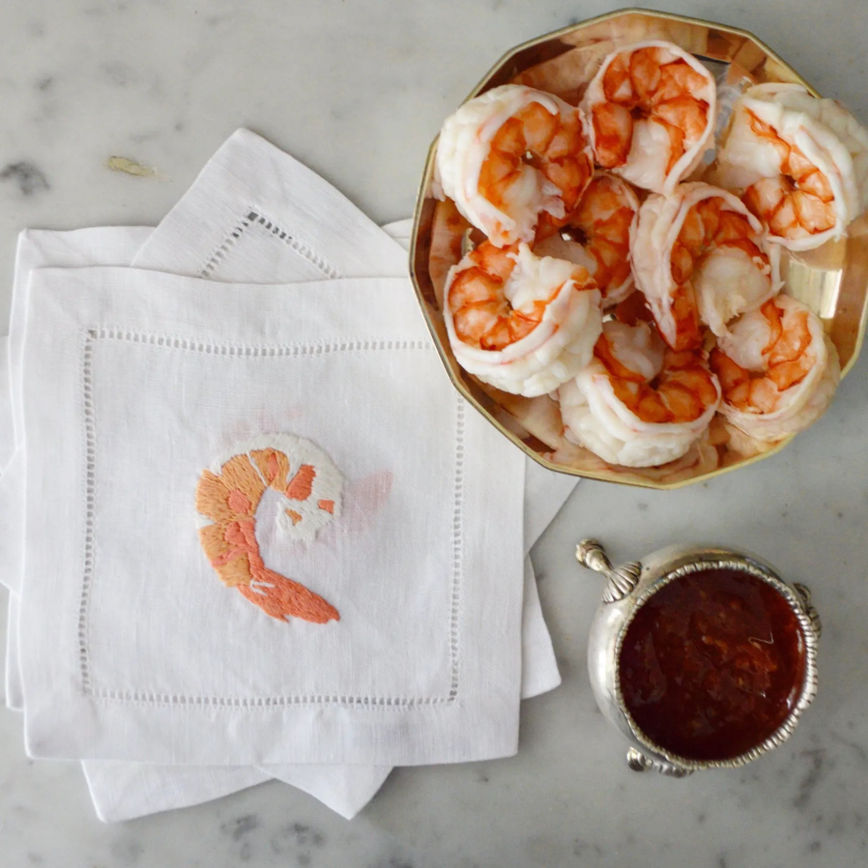 Shrimp Cocktail Cocktail Napkins