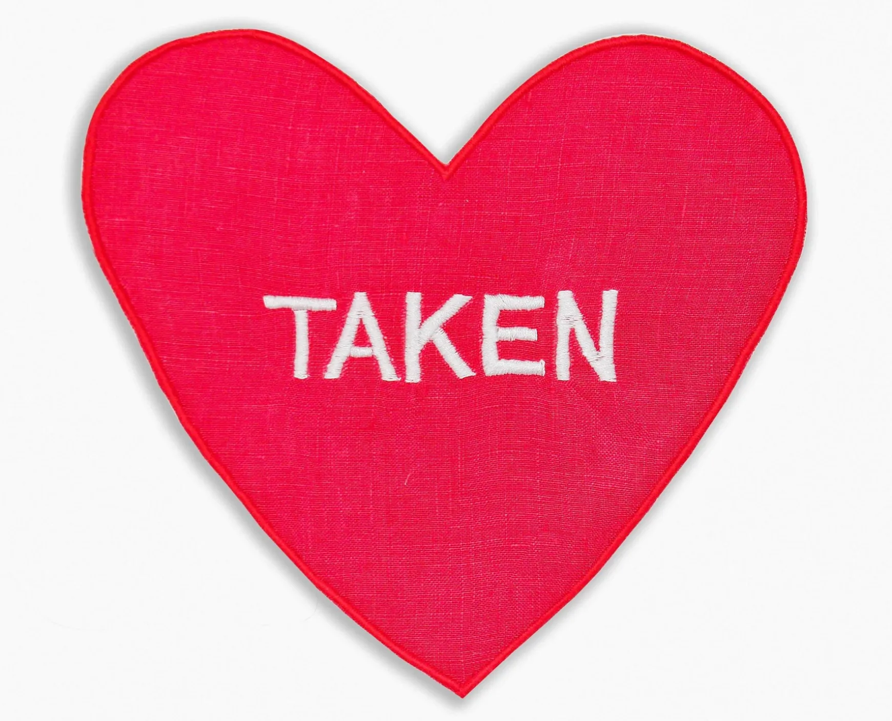Single/ Taken Heart Cocktail Napkins (4)