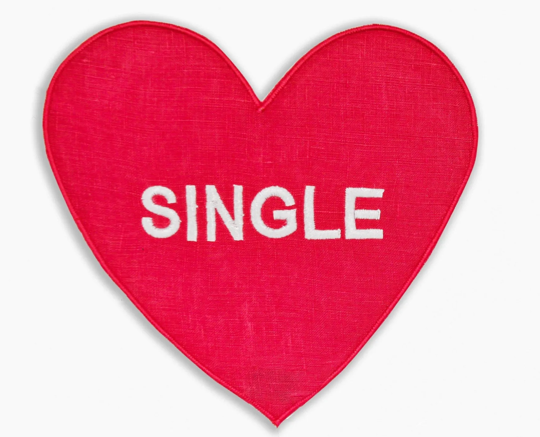 Single/ Taken Heart Cocktail Napkins (4)