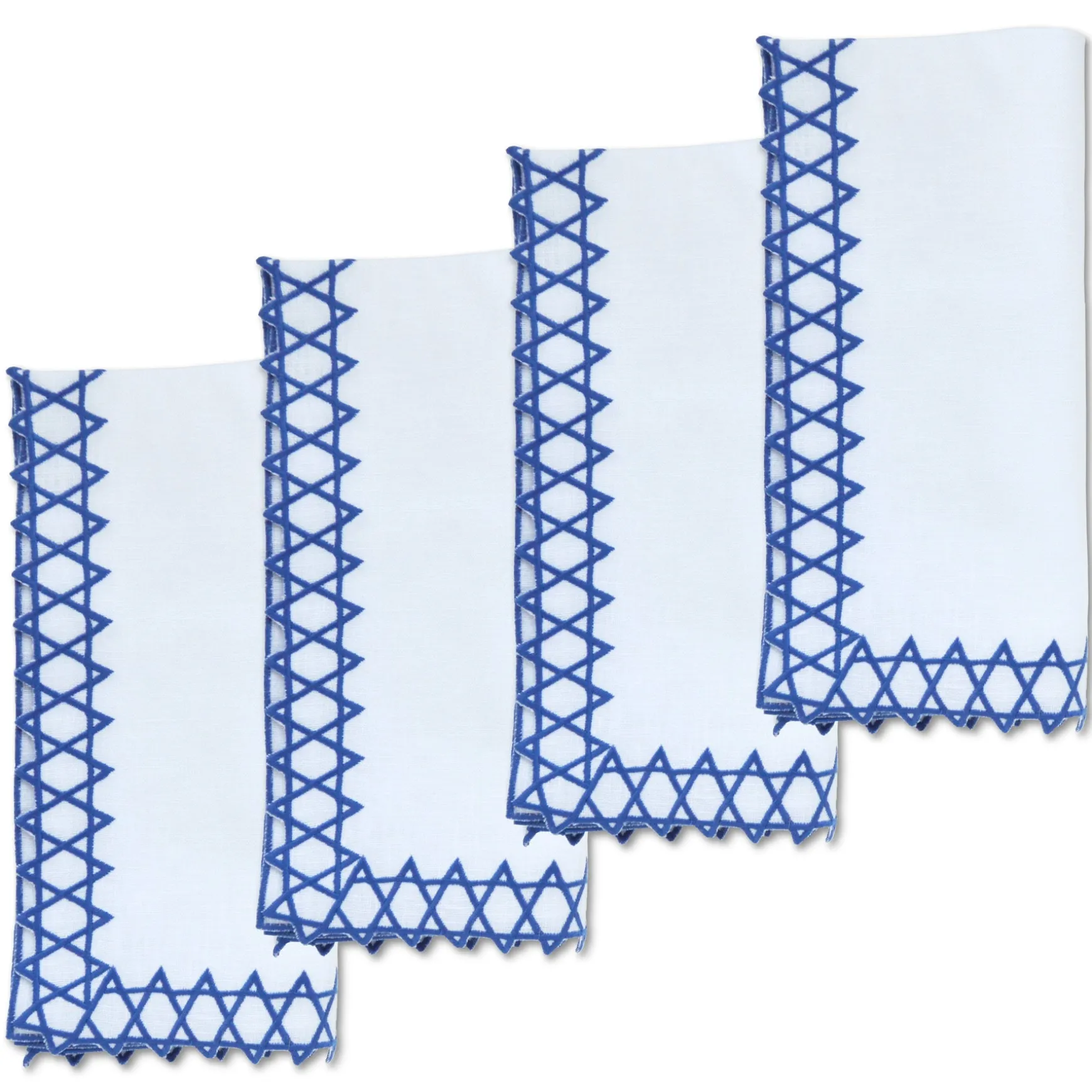 Star of David Dinner Napkins (4)