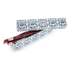 Tartan Ceramic Straws (4)